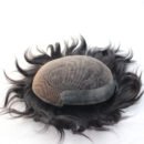 Q6 French lace base men toupee