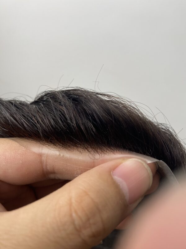 7*2 frontal full Pu base frontal men toupee in stock